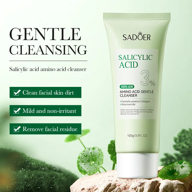 Limpiador Facial SADOER Ácido Salicílico