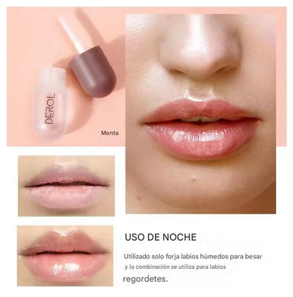 DEROL® GLOSS LIP MAXIMIZER – TRATAMIENTO VOLUMINIZADOR NATURAL DE LABIOS